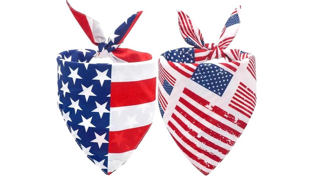 patriotic double layer bandanas