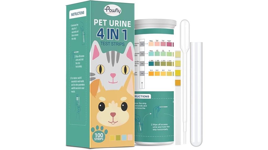pawfly 100 urine strips