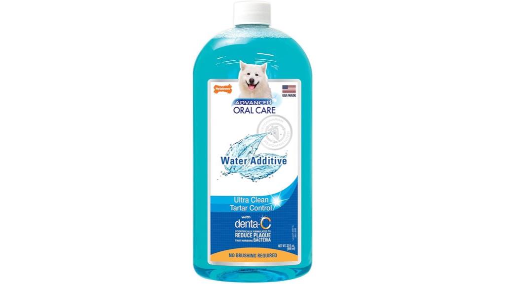 pet dental water additive