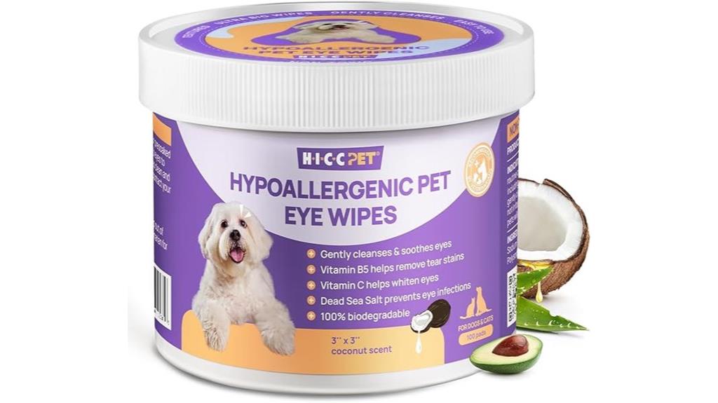 pet eye cleaning wipes