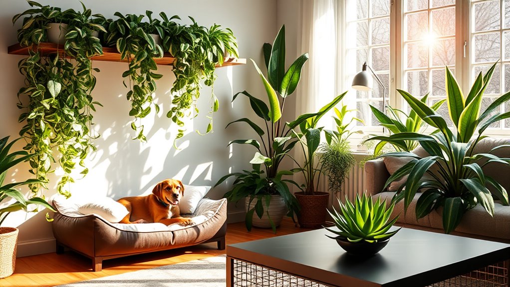 pet friendly indoor greenery