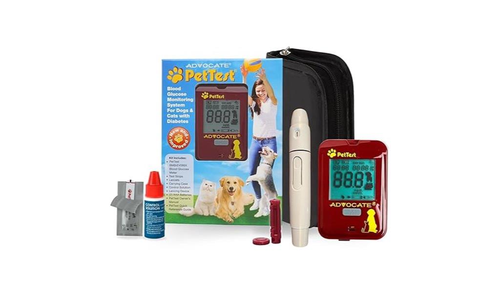 pet glucose testing kit