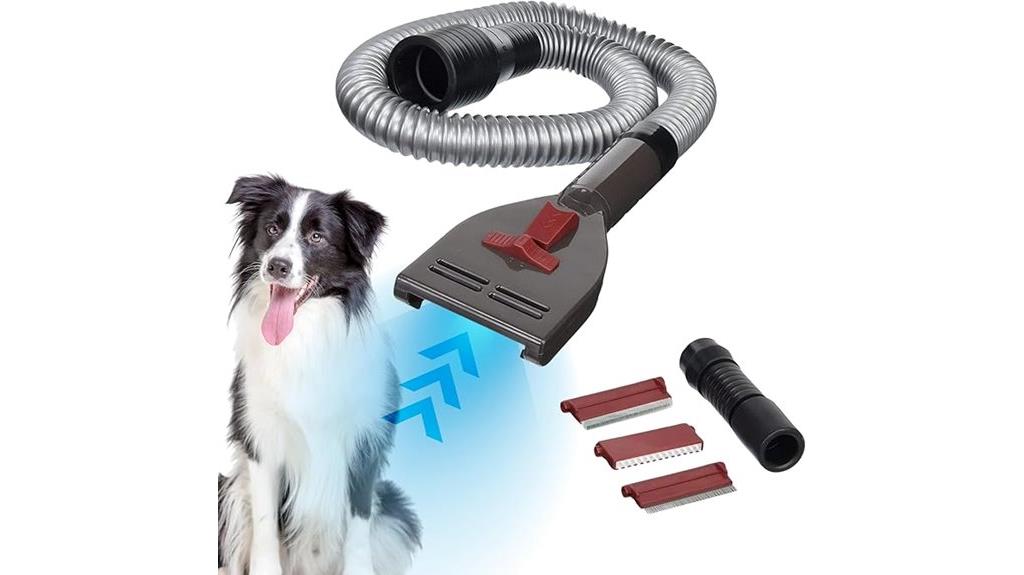pet grooming vacuum attachment