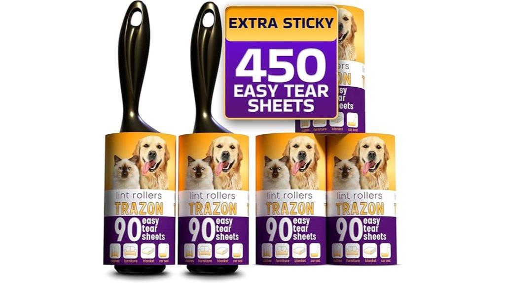 pet hair lint rollers