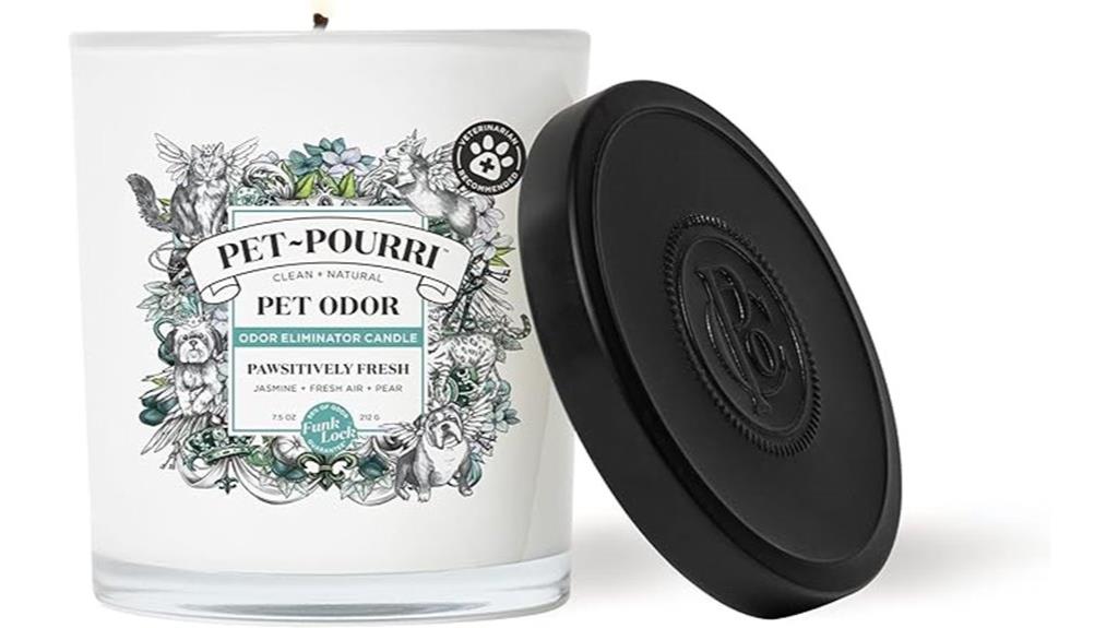 pet odor eliminating candle