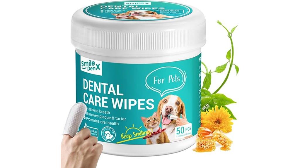 pet oral hygiene wipes