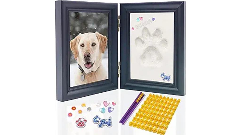 pet paw print keepsake