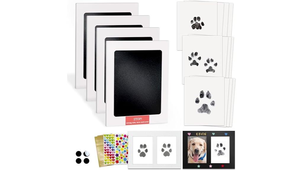 pet paw print kit