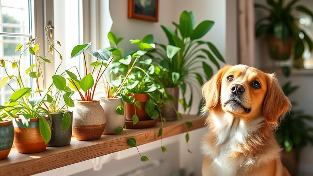 pet safe houseplants for dogs