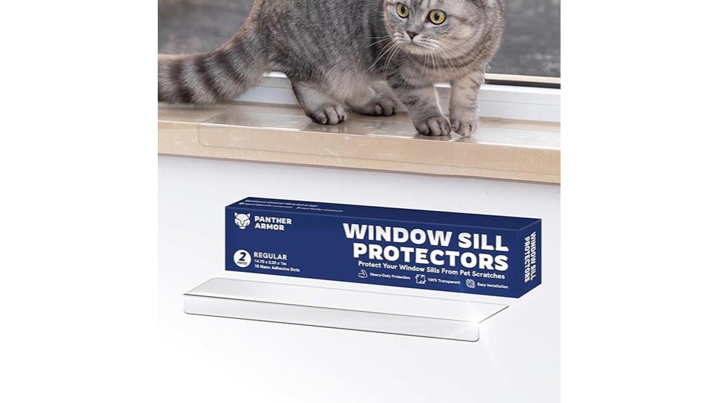 pet safe window sill guards