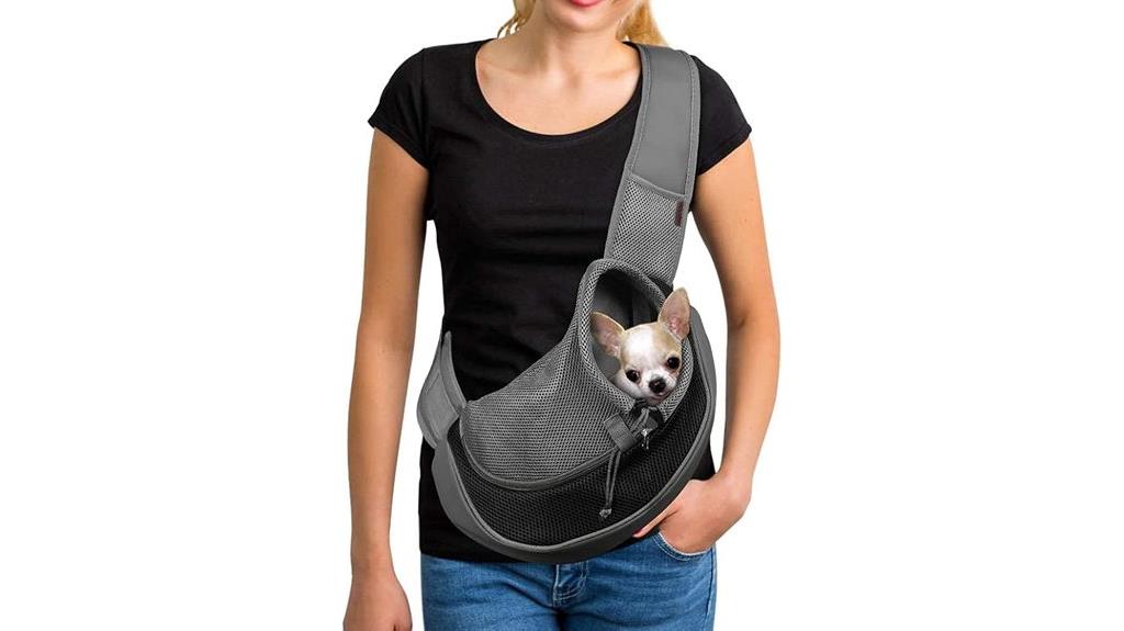 pet sling carrier for small dogs