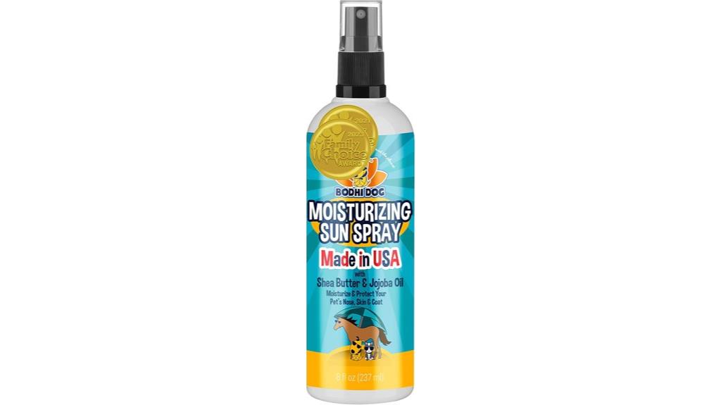 pet sunscreen spray bottle