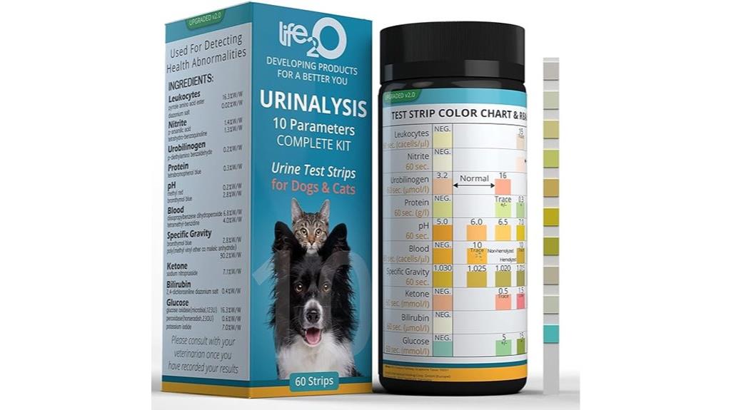 pet urine testing strips