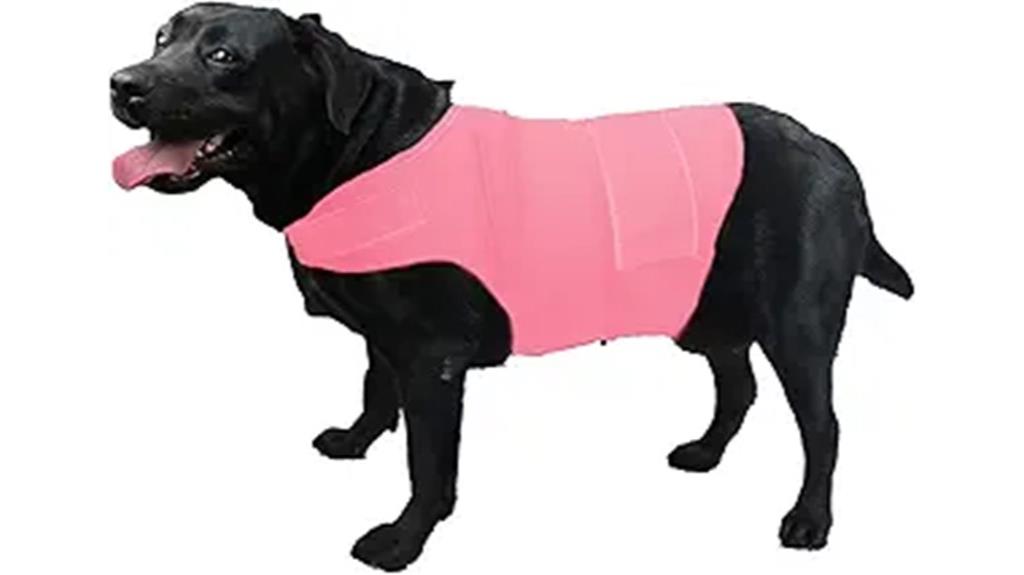 pink xl breathable dog vest