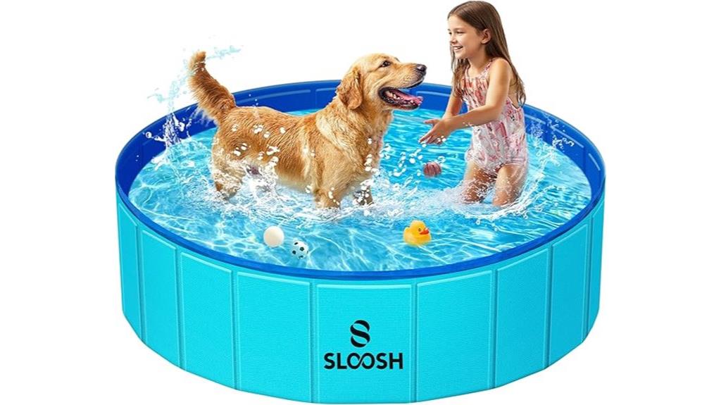 portable collapsible pet pool