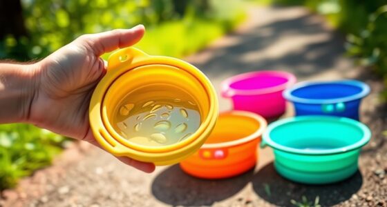 portable dog water bowls