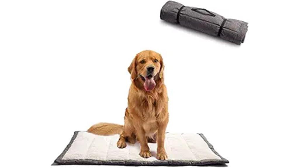 portable large dog bed
