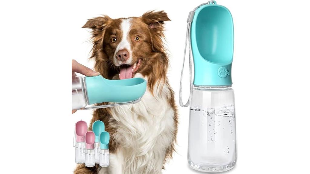portable leak proof dog bottle