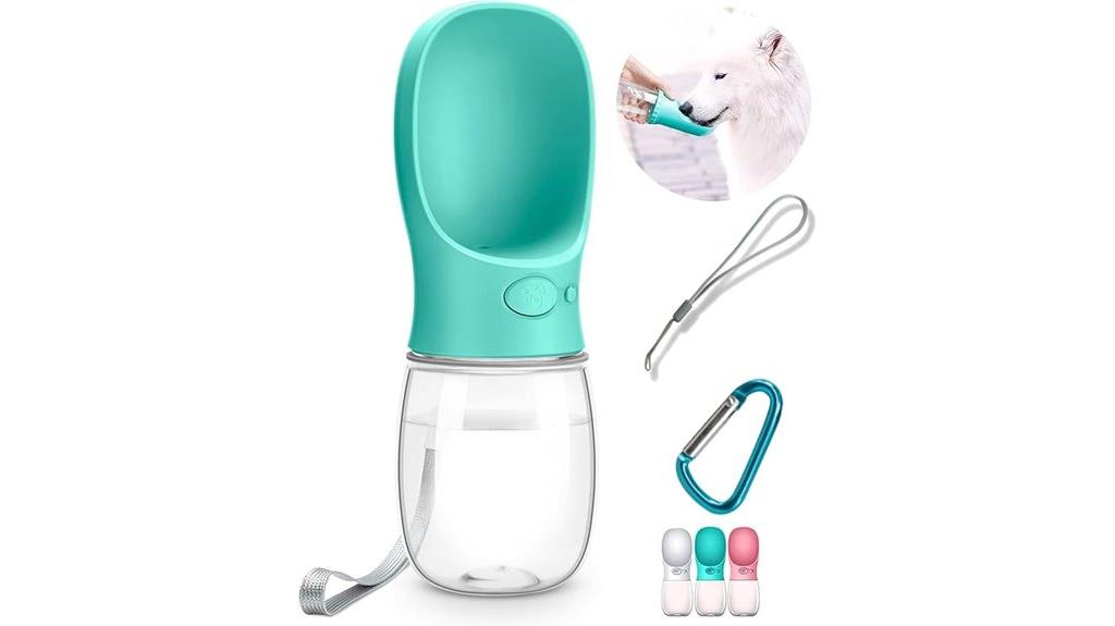 portable leak proof dog water bottle