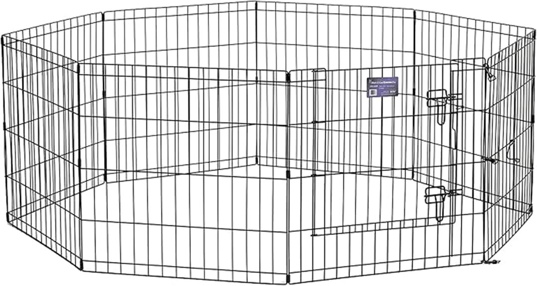 portable metal dog pen