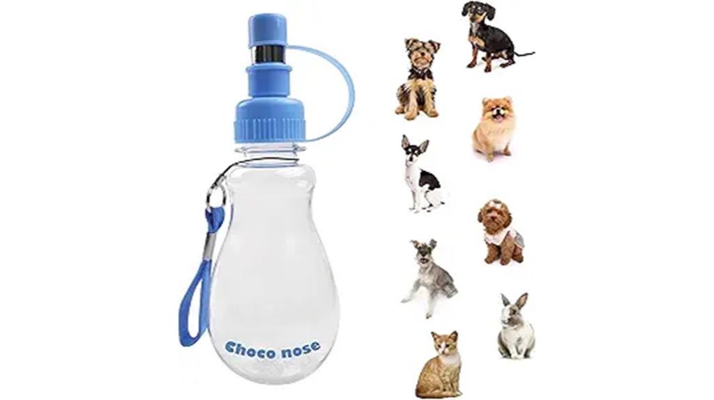 portable no drip pet water