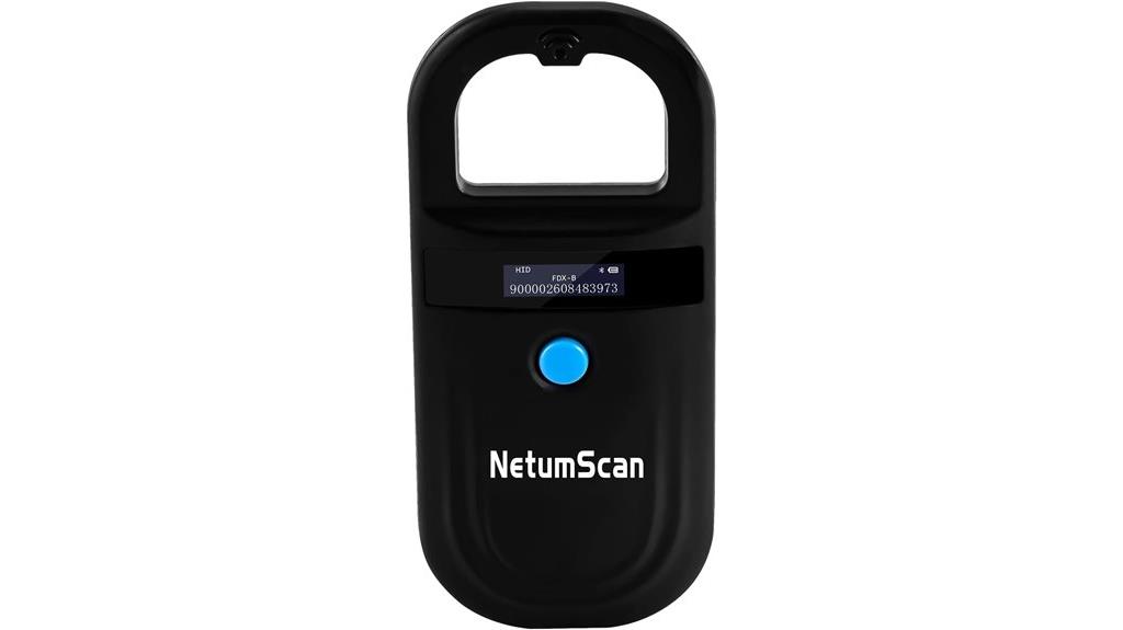 portable pet microchip scanner