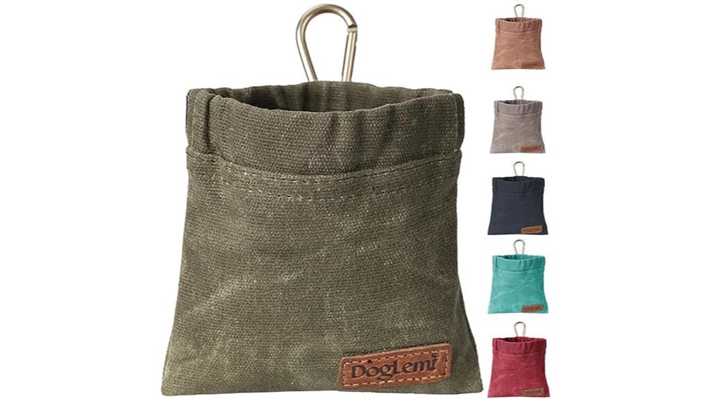 portable puppy treat bag