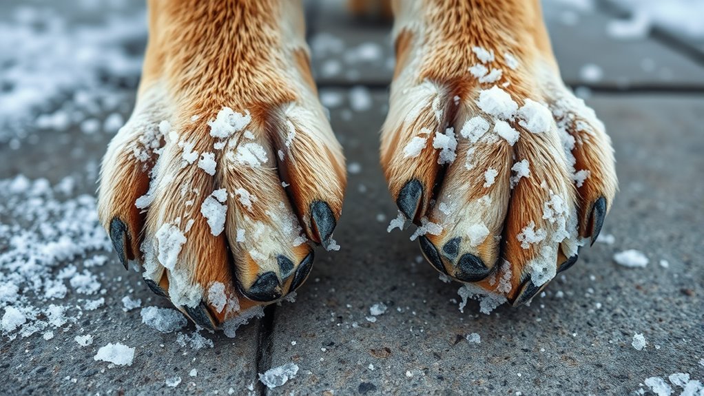 protect paws from ice
