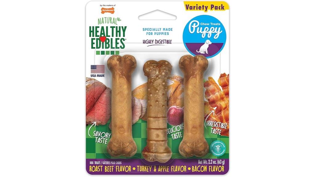 puppy chews 3 pack