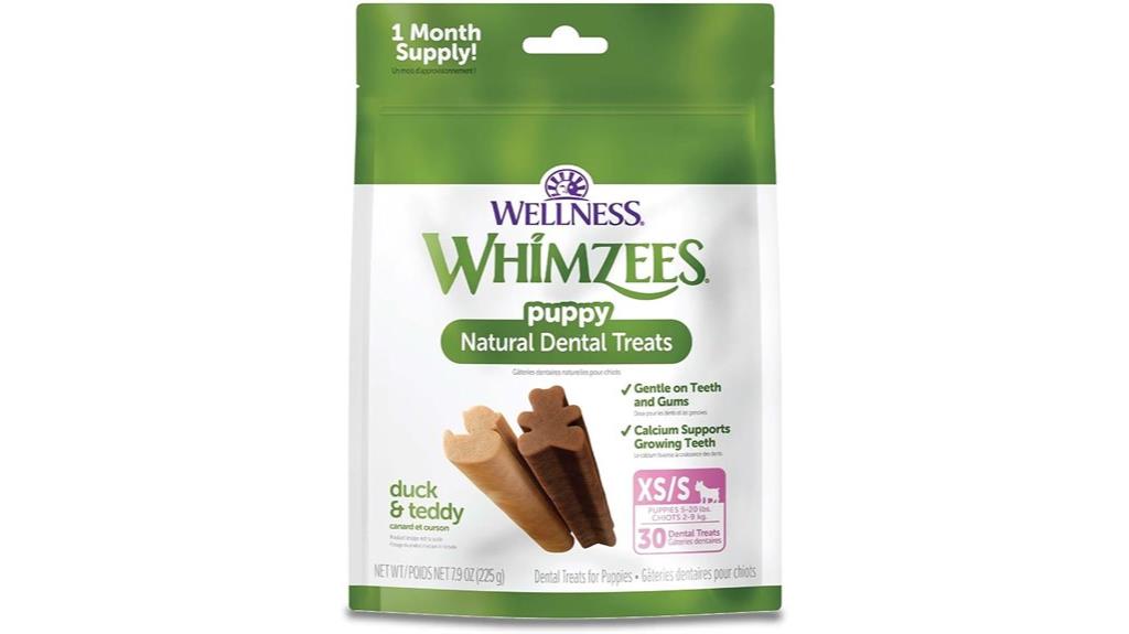 puppy dental treats dog