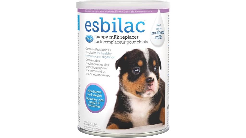 puppy milk replacer powder