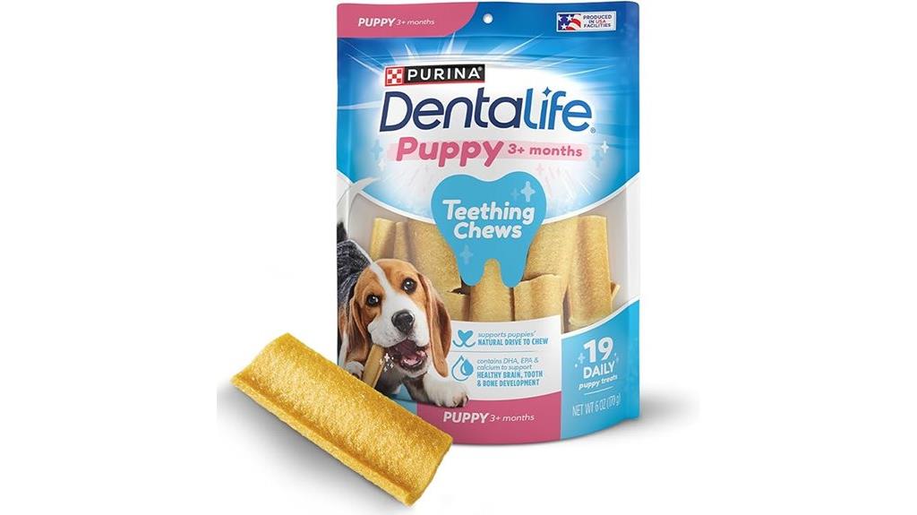 puppy teething chew treat