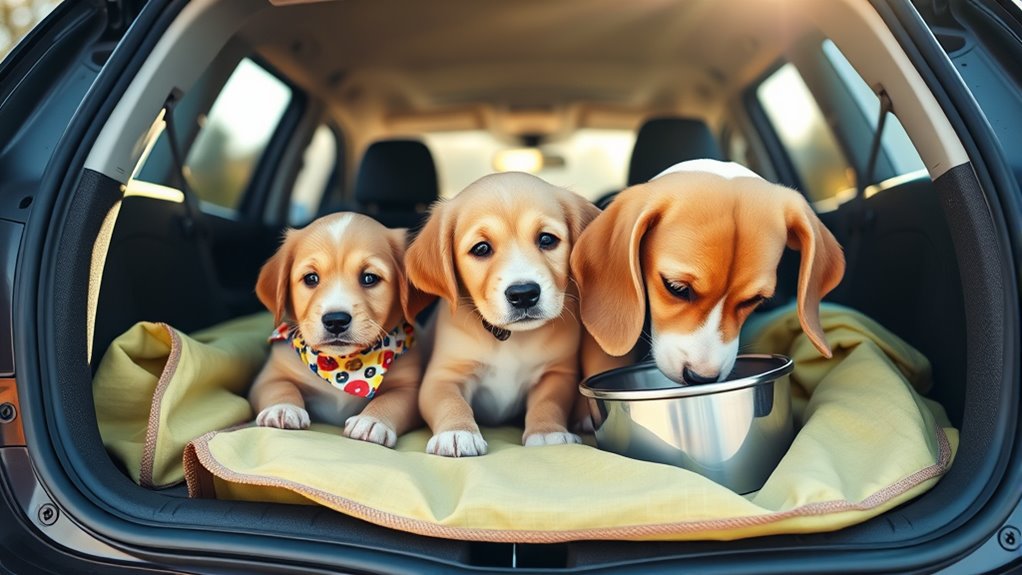 puppy travel essentials checklist
