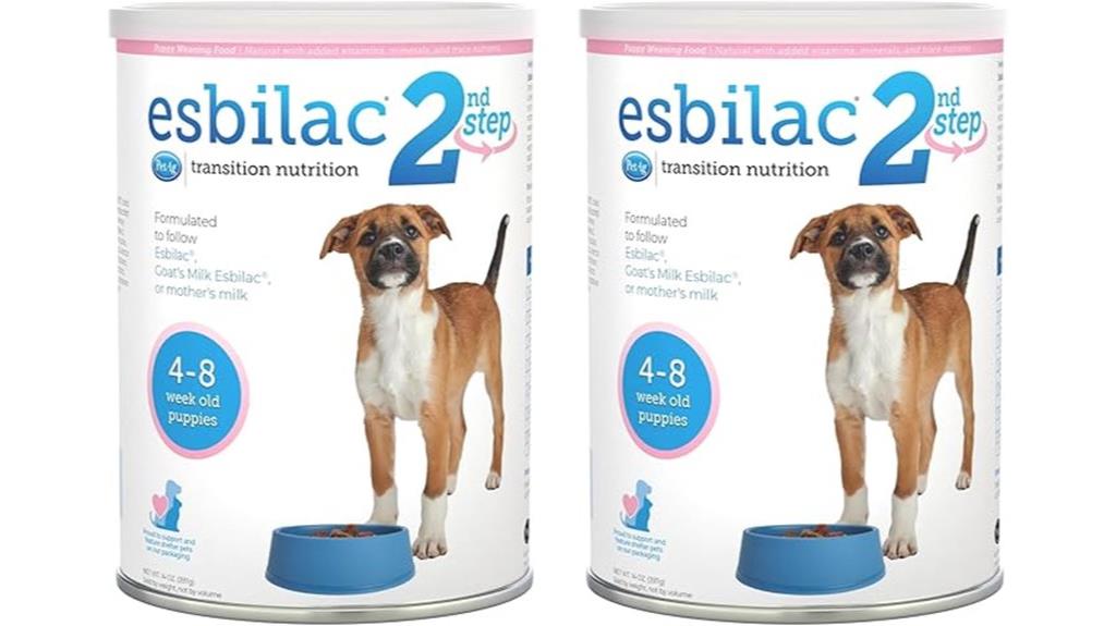 puppy weaning food pack