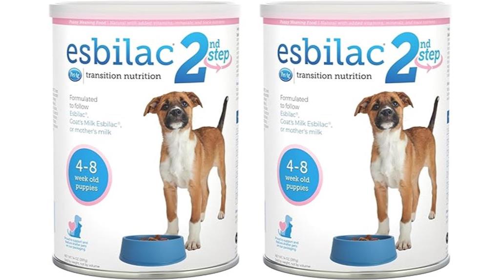 puppy weaning food pack