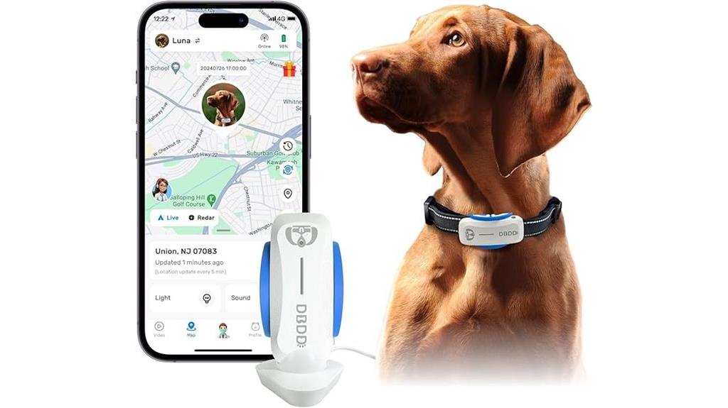 real time dog location tracker