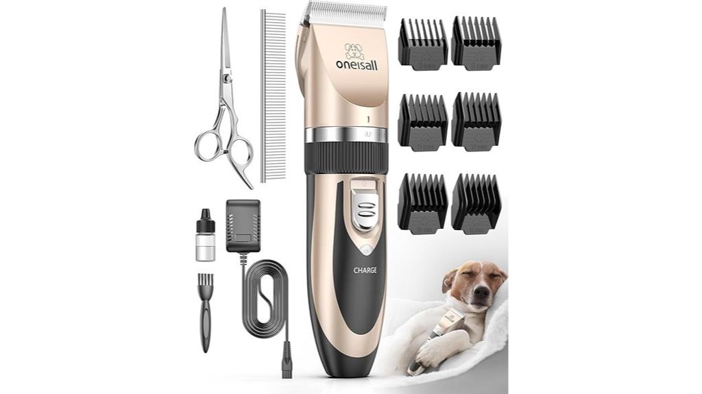rechargeable cordless dog grooming