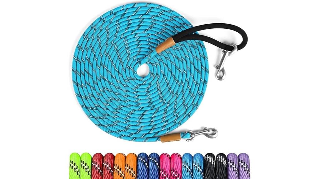 reflective 30ft long leash