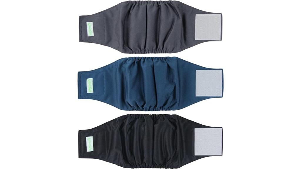 reusable male dog bands