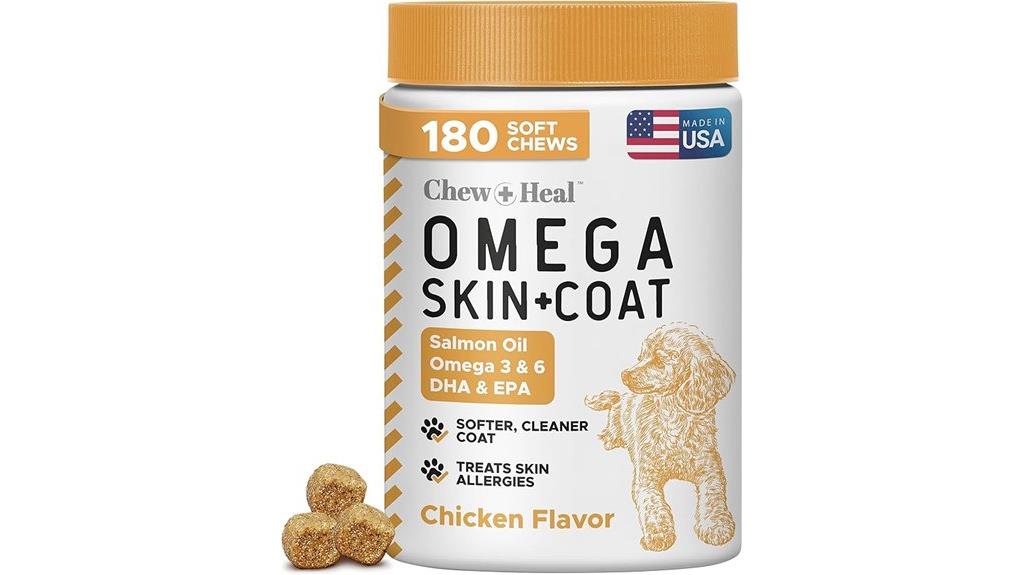 salmon oil dog chews
