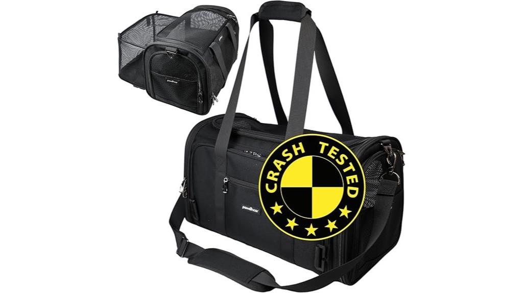 secure versatile dog travel carrier