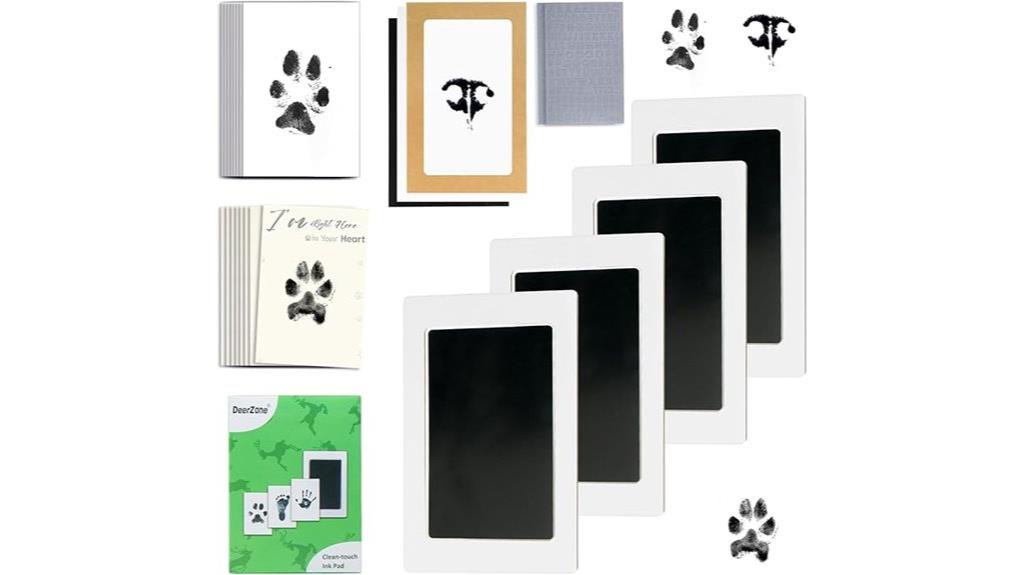silent pet footprint kit