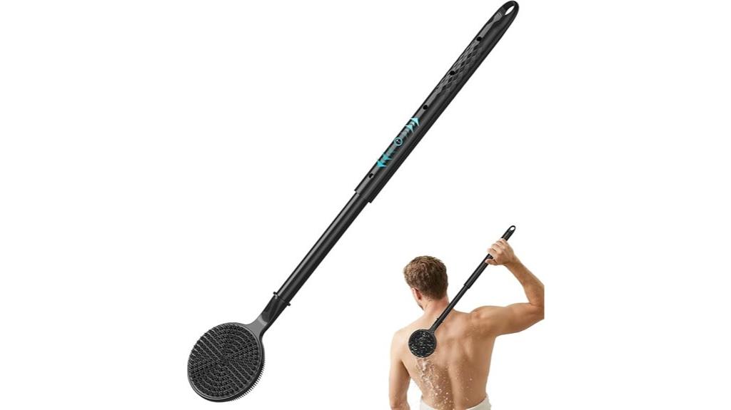silicone scrubber with handle