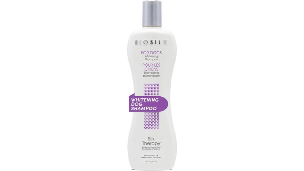 silk therapy dog shampoo