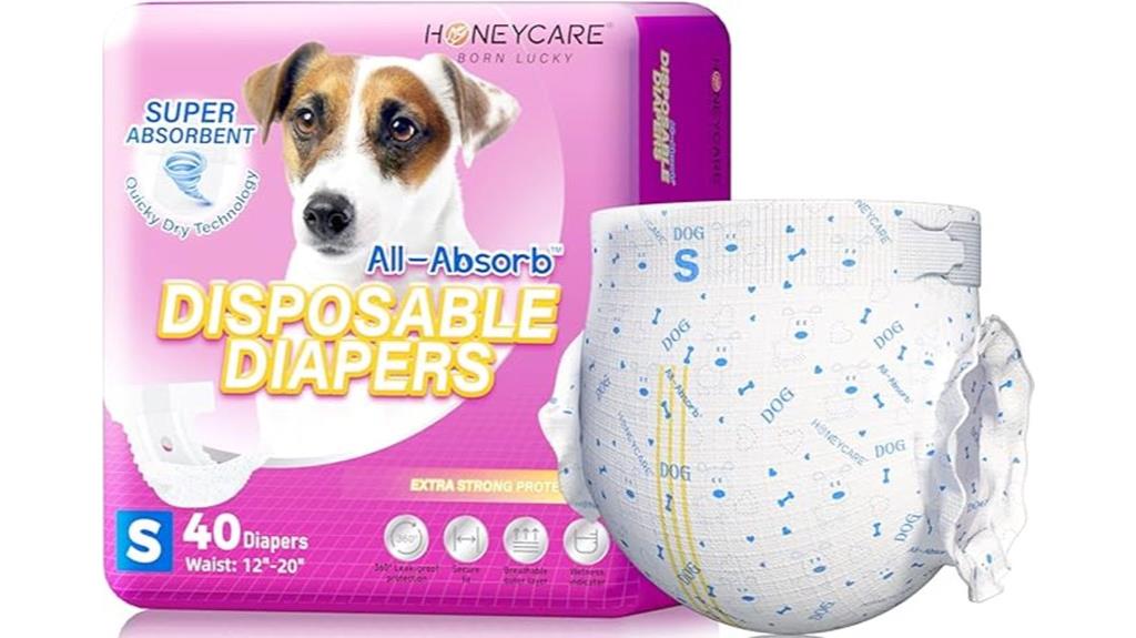 small disposable female dog diapers