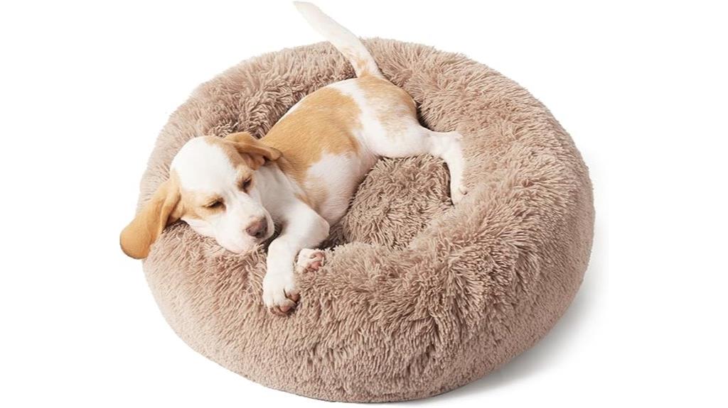 small dog calming bed