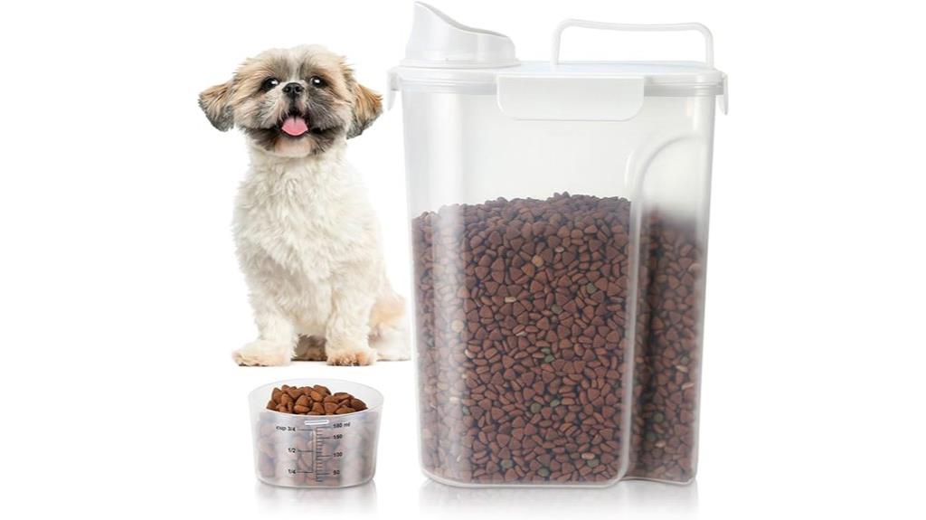 small dog food container