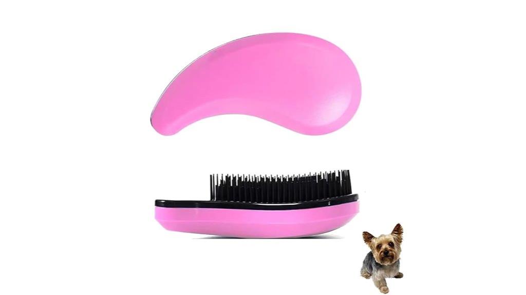 small dog grooming brush