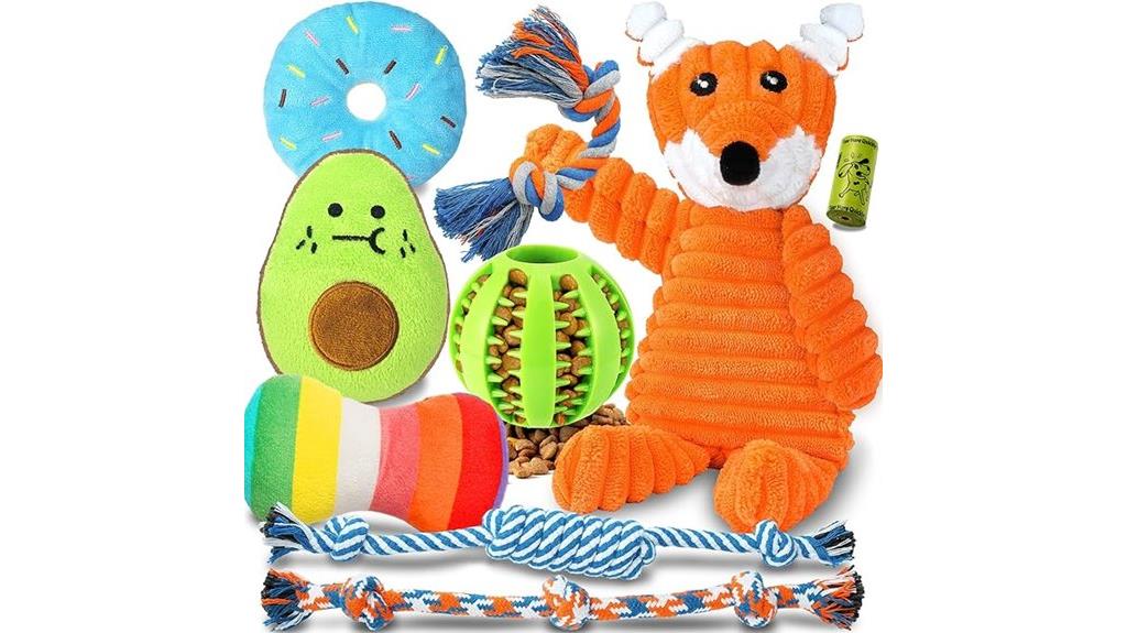 small dog toy set