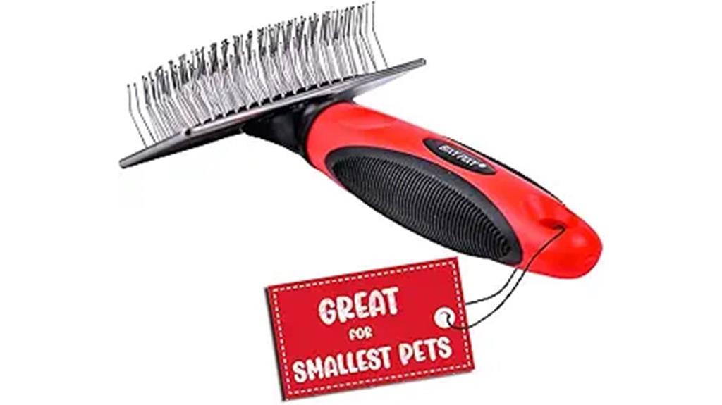small grooming brush